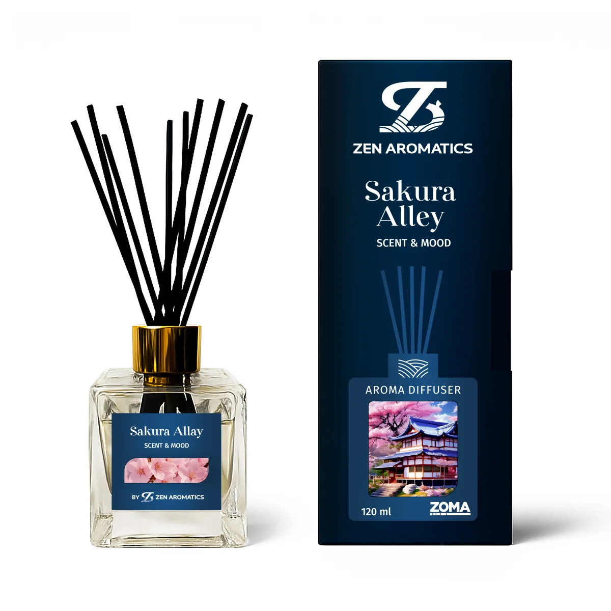 ZEN Aromatics Sakura Alley - საკურას ხეივანი 120მლ